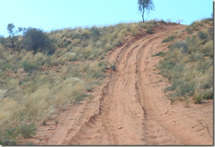 One of the Dunes at 4x4 track Witsand