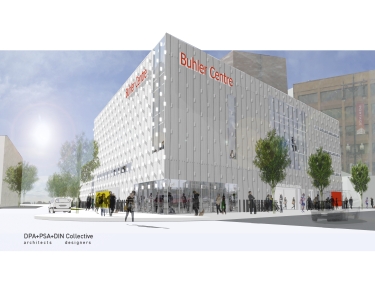 University of Winnipeg Buhler Centre - 460 Portage Avenue Architect's rendering