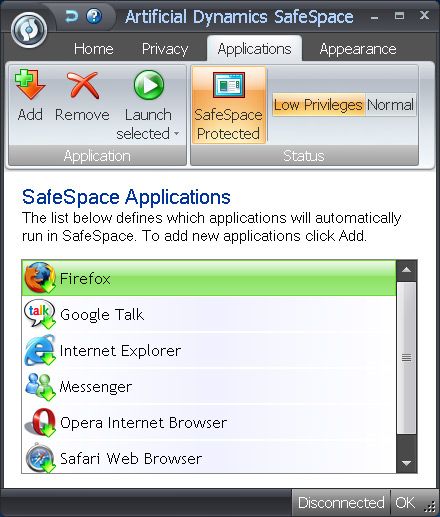 SafeSpace:类似于sandboxie的沙盘软件
