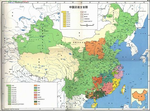 粤语分布
