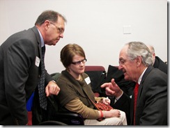 Harkin discussing food security with Rom &  me
