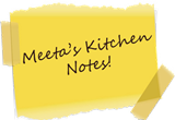 Sticky Note Kitchen Notes