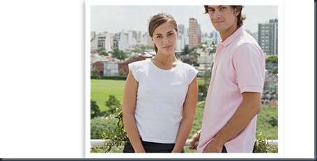 Young couple on their balcony