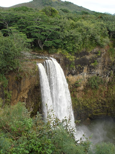 Fantasy Island waterfall from road. Fantasy Island waterfall from road.