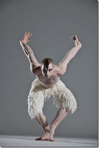 Richard Winsor as The Swan. Photo by Hugo Glendinning 7