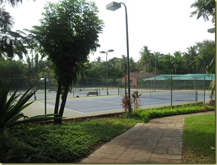 Tennis courts