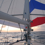 Downwind sailing, the Amel way