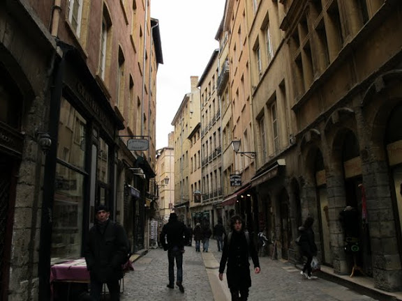 リヨンの街並み