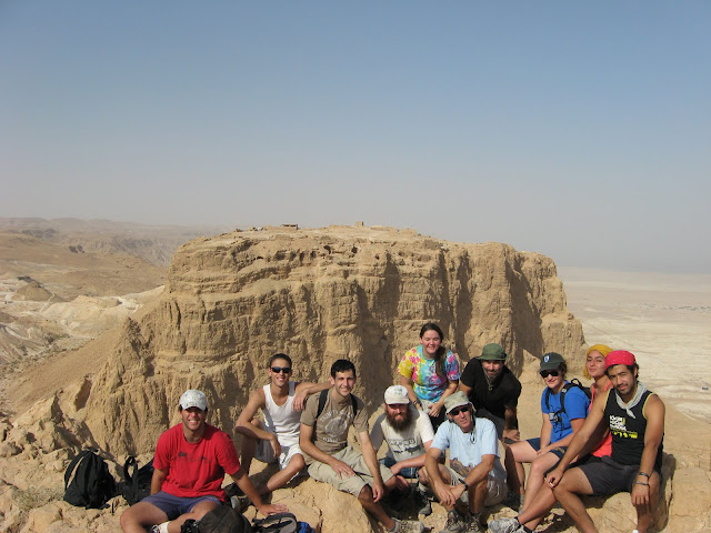 Overlooking Masada