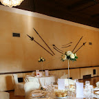 Lunch marriage. living room ready for the reception of guests