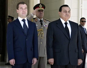 Mubarak and Medvedev