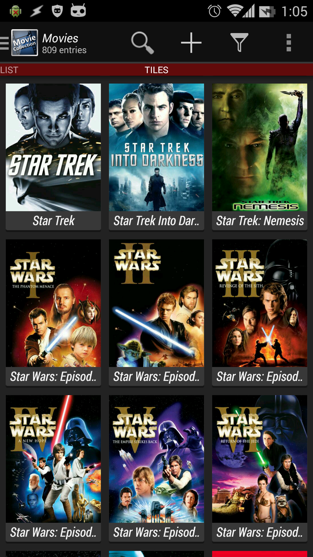 Android application Movie Collection Unlocker screenshort