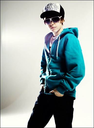 Justin Bieber first photoshoot