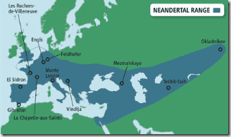 neandertal-range-map
