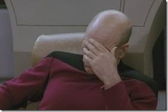 facepalm