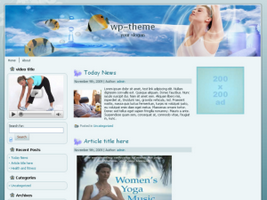 Women Health Blue