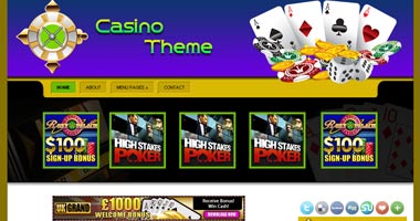 Casino Wordpress Theme - wpg137