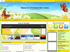 Seasons Of Temperate Zones