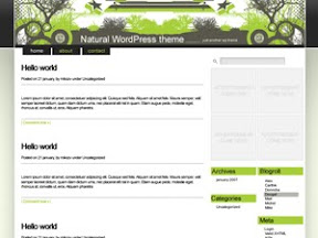 Natural Wordpress Theme Free Wordpress Theme