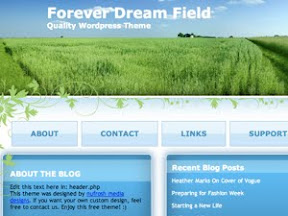 Forever Dream Field Free Wordpress Theme