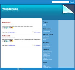Non Blog Wordpress Theme