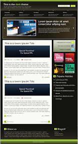 Dark Magazine Theme