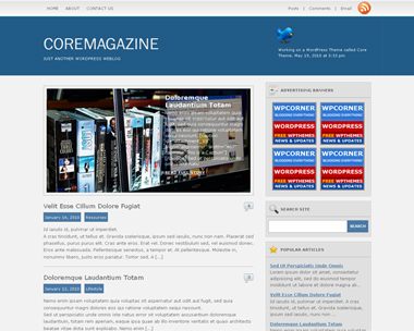 Core Magazine Theme