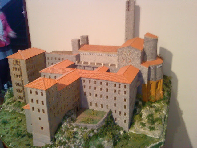 The maquette of the sanctuary