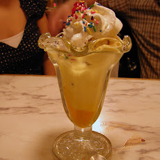Rainbow Sherbet/Ice Cream Parfait (Africa)