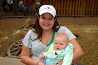 At the National Zoo for Aunt Karilee's birthday