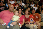 Catching a Diamondbacks game with the Oakes'