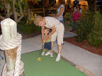 Miniature golf with Nan...it wouldn't be Wenrich family time without Mini golf:)