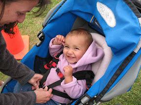Sienna can't wait to get out in the Mud Pit.