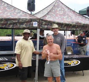 Keith is all smiles with third place.