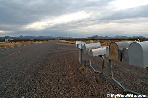 Un-numbered mail box. Which is whose? Un-numbered mail box. Which is whose?