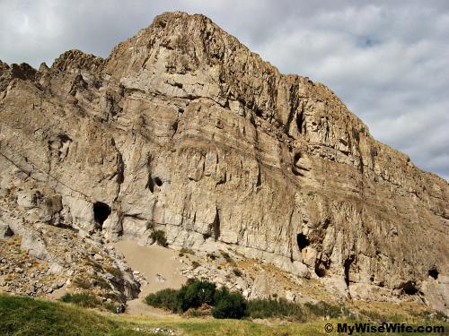 Several 'bocas' on Boquillas Canyon walls Several 'bocas' on Boquillas Canyon walls