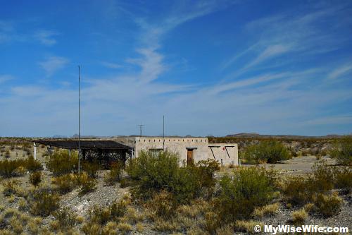 Formerly an adobe house, today is used as Ranger's Station Formerly an adobe house, today is used as Ranger's Station