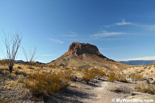 Desert and mountain at Big Bend
