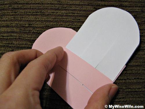 The strip cut must allow the width of another paper The strip cut must allow the width of another paper