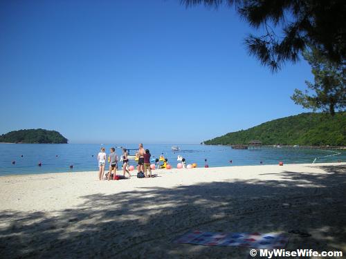 The sandy beaches are all yours!