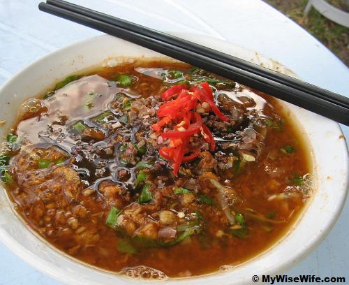 Assam Laksa always smells good! Assam Laksa always smells good!