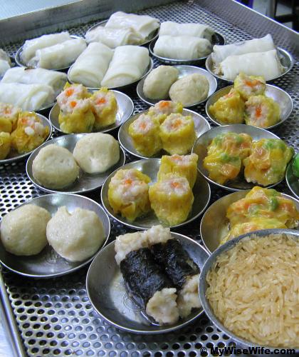 Dozens of choices for dim sum