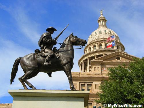Cowboy - symbol of Texas Cowboy - symbol of Texas
