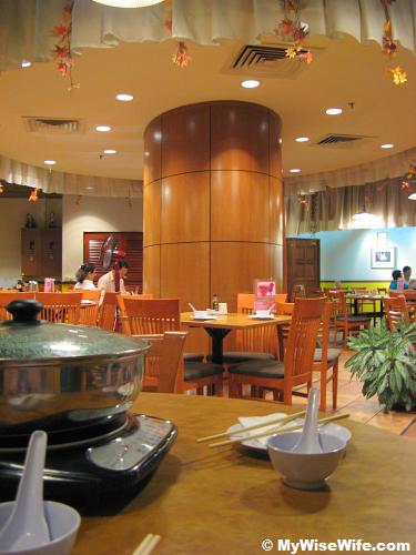 Interior of Ahimsa Restaurant Interior of Ahimsa Restaurant