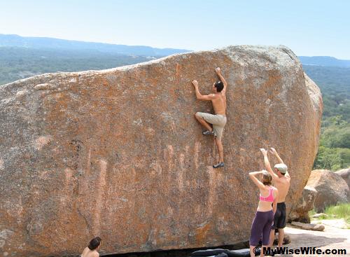 Rock climbing is allowed but no pitons please! Rock climbing is allowed but no pitons please!