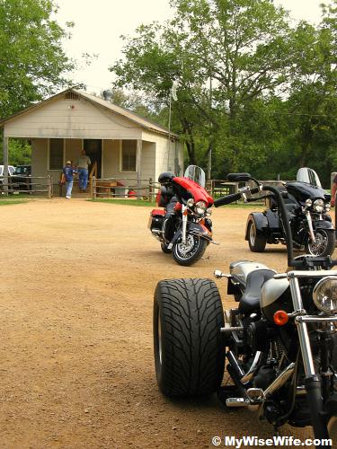 Designated bike park Designated bike park