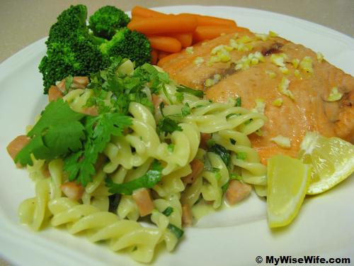 Here it goes..with Honey Glazed Baked Salmon! Here it goes..with Honey Glazed Baked Salmon!