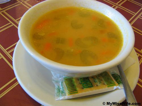 Altdorf's Soup of The Day - a bit similar to Borscht soup