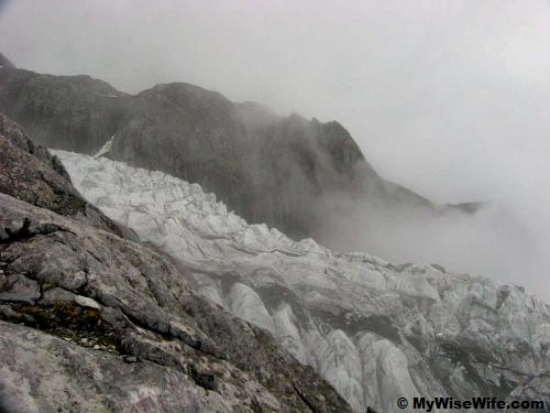 Major glaciers can be spotted here Major glaciers can be spotted here