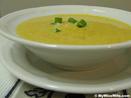 The nutrious and delicious pumpkin soup The nutrious and delicious pumpkin soup